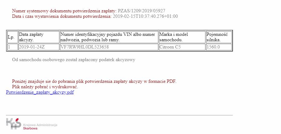 Samochód ze Szwajcarii - jak kupić i zarejestorwać Gdzie Pobrać Potwierdzenie Zapłaty Akcyzy
