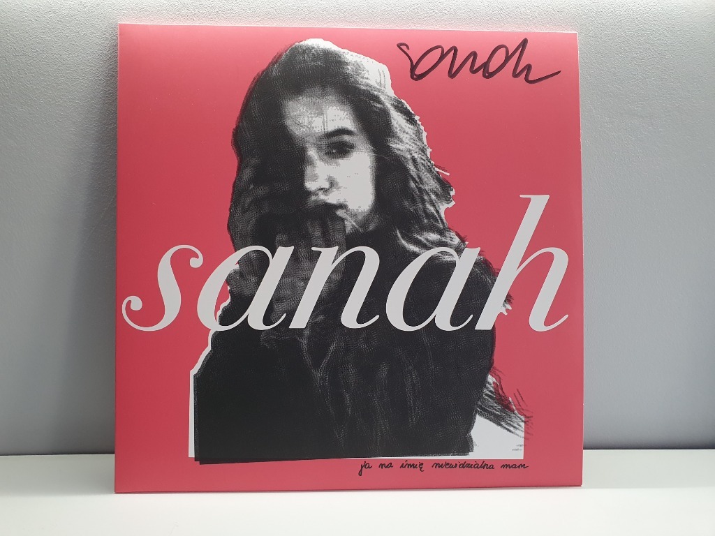 SANAH - Winyl „Ja na imię niewidzialna mam” z autografem NOWY Sanah Ja Na Imie Niewidzialna Mam