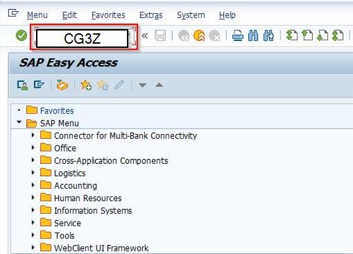 Sap Upload File To Al11