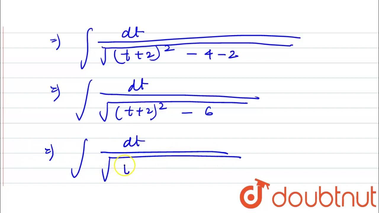 Integral 1 Sqrt 4 X 2