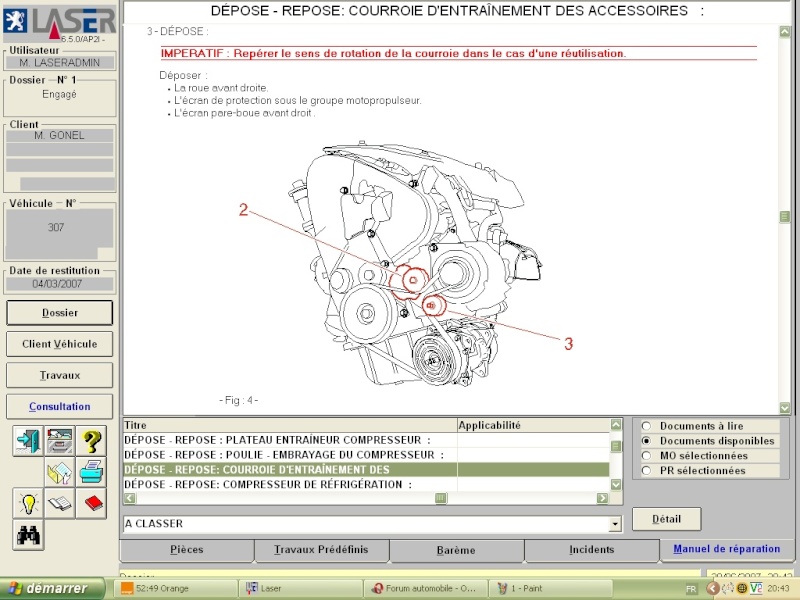 Schema Courroie Accessoire Ford Transit 2 4 Tdci