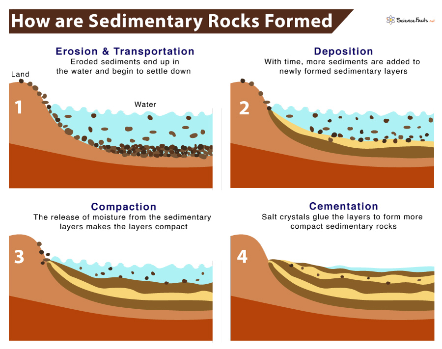 The Sediment In This Photograph Most Likely Formed In