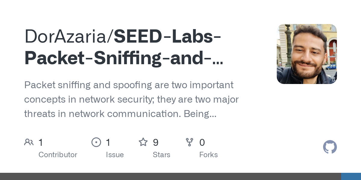 Packet Sniffing And Spoofing Lab Solution