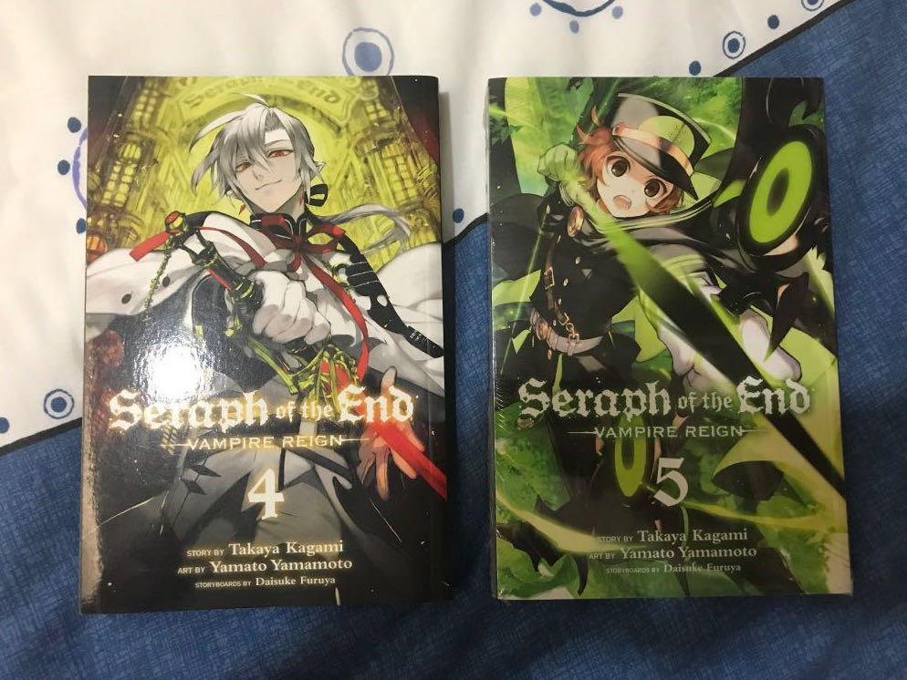 Seraph of the End (Owari no Seraph) Volumes 4 and 5, Hobbies & Toys Owari No Seraph Manga Volumes