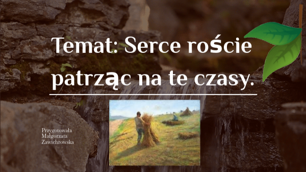 Serce Roście Patrząc Na Te Czasy