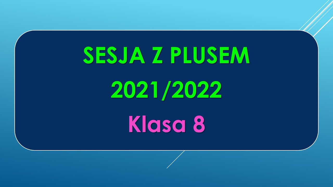 Sesja z plusem 2021/22 zadanie 3 klasa 8 sesja 3 wersja C Dane są Matematyka Z Plusem Klasa 8 Pdf