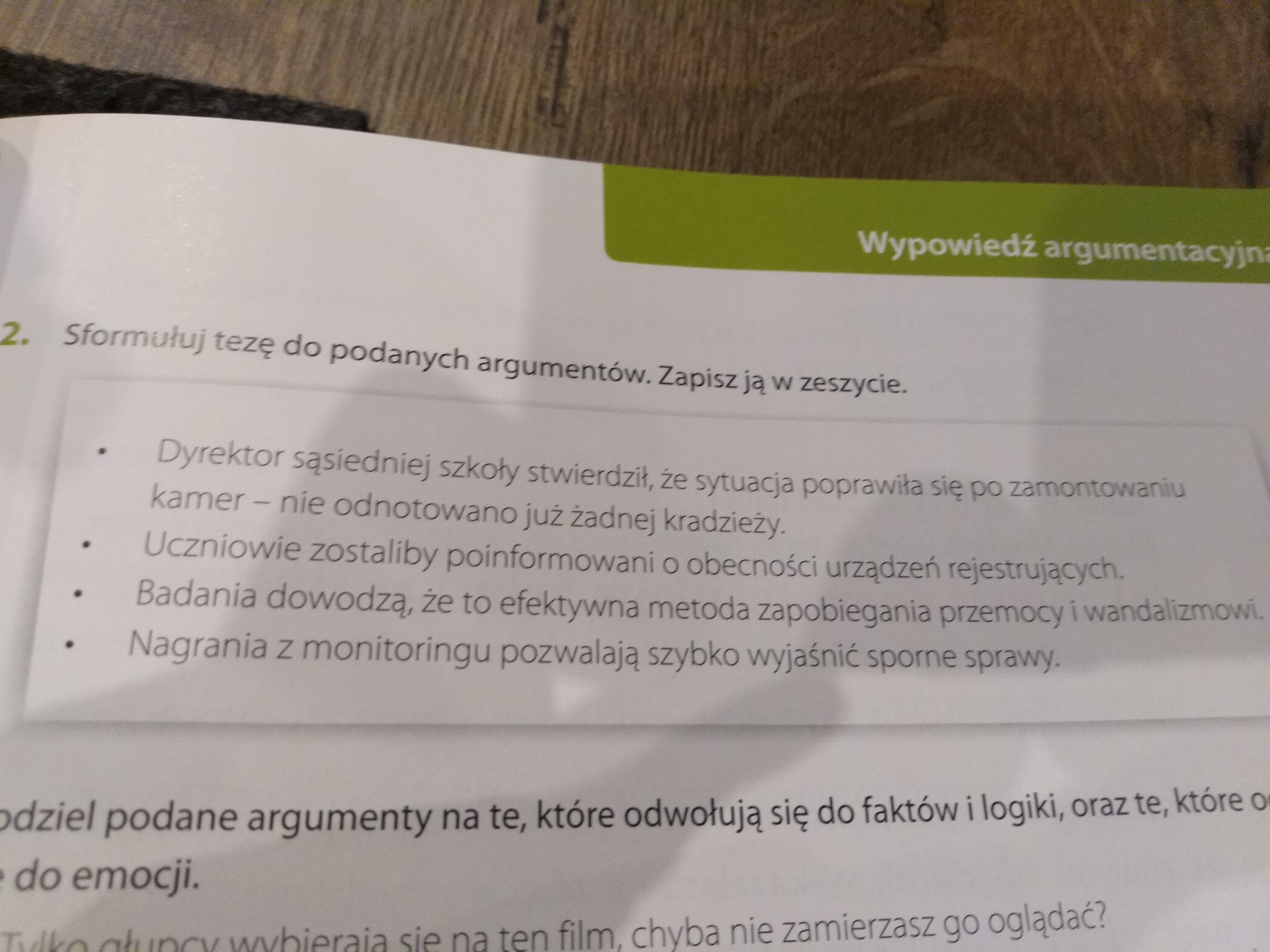 Sformuluj Teze W Ktorej Przedstawisz Problem Poruszony We Fragmencie Powiesci