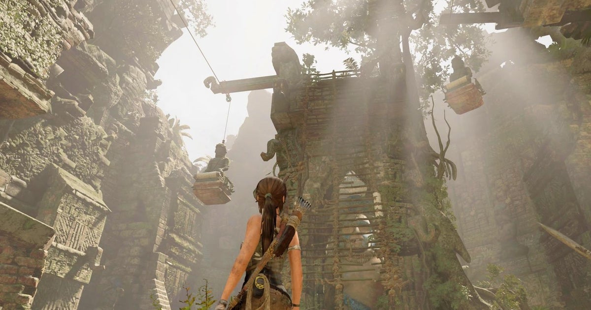 Shadow of the Tomb Raider - grobowiec wyzwań: Spojrzenie sędziego Tomb Raider Grobowiec Na Plaży Wraków