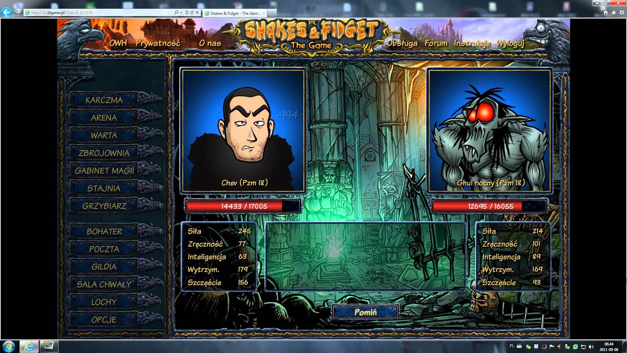 Shakes & Fidget - Loch 1 Poziom 5 - YouTube Shakes Fidget Klucze Do Lochów