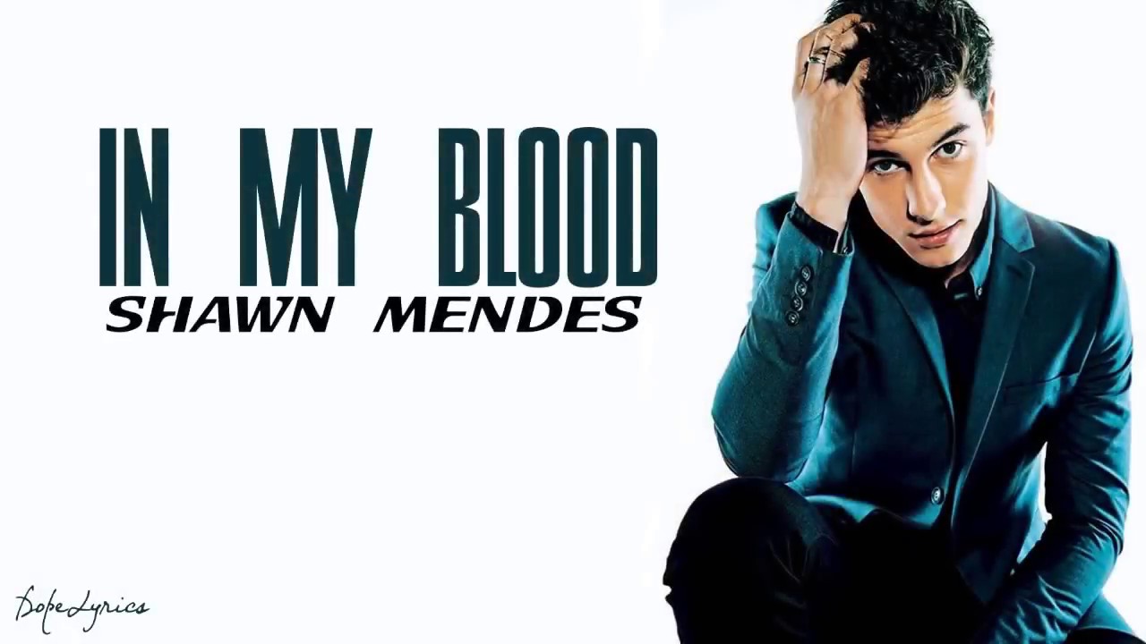 Shawn Mendes - In My Blood (lyrics) - YouTube Shawn Mendes In My Blood Tekst
