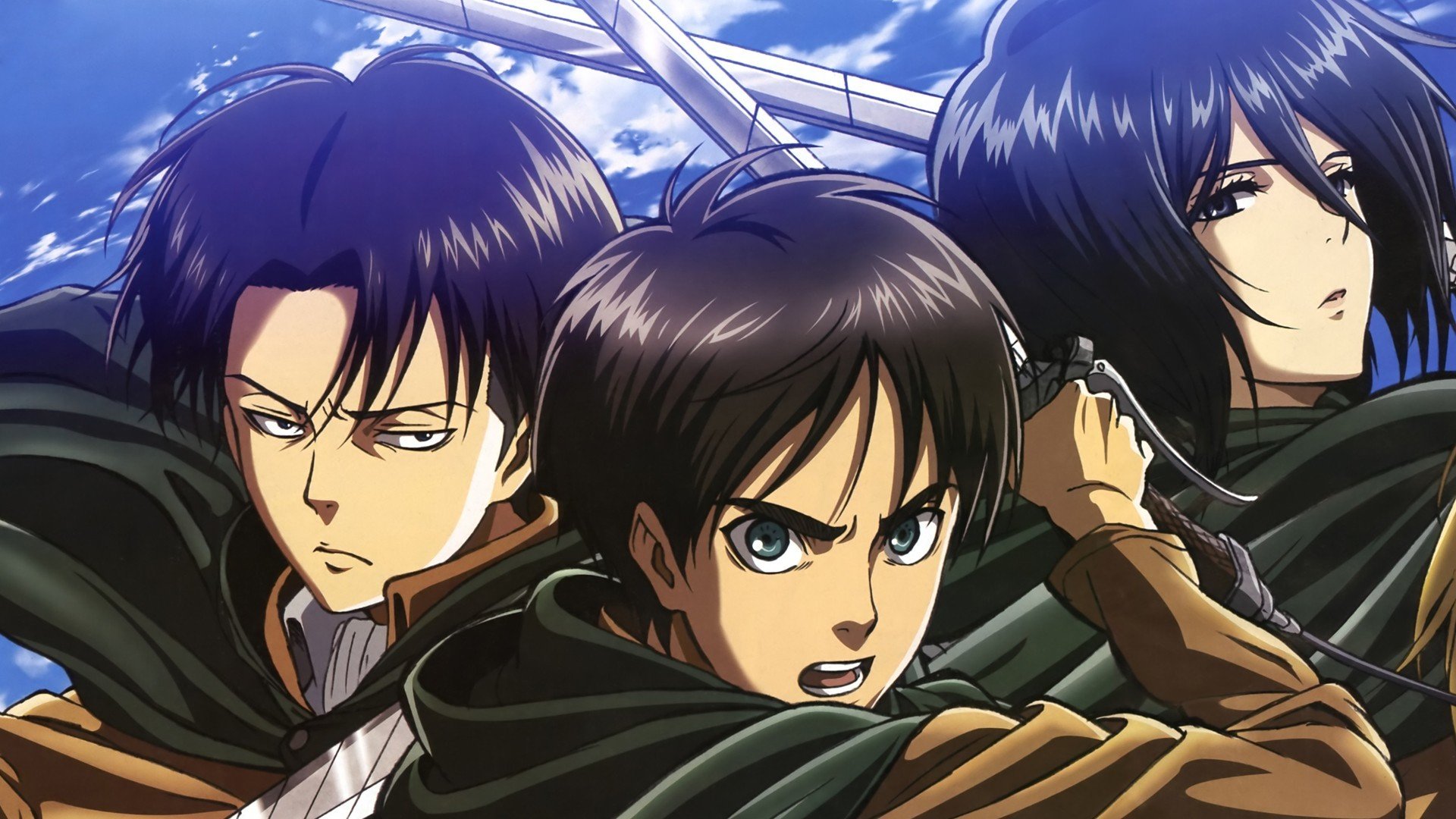 Shingeki No Kyojin Mikasa And Levi