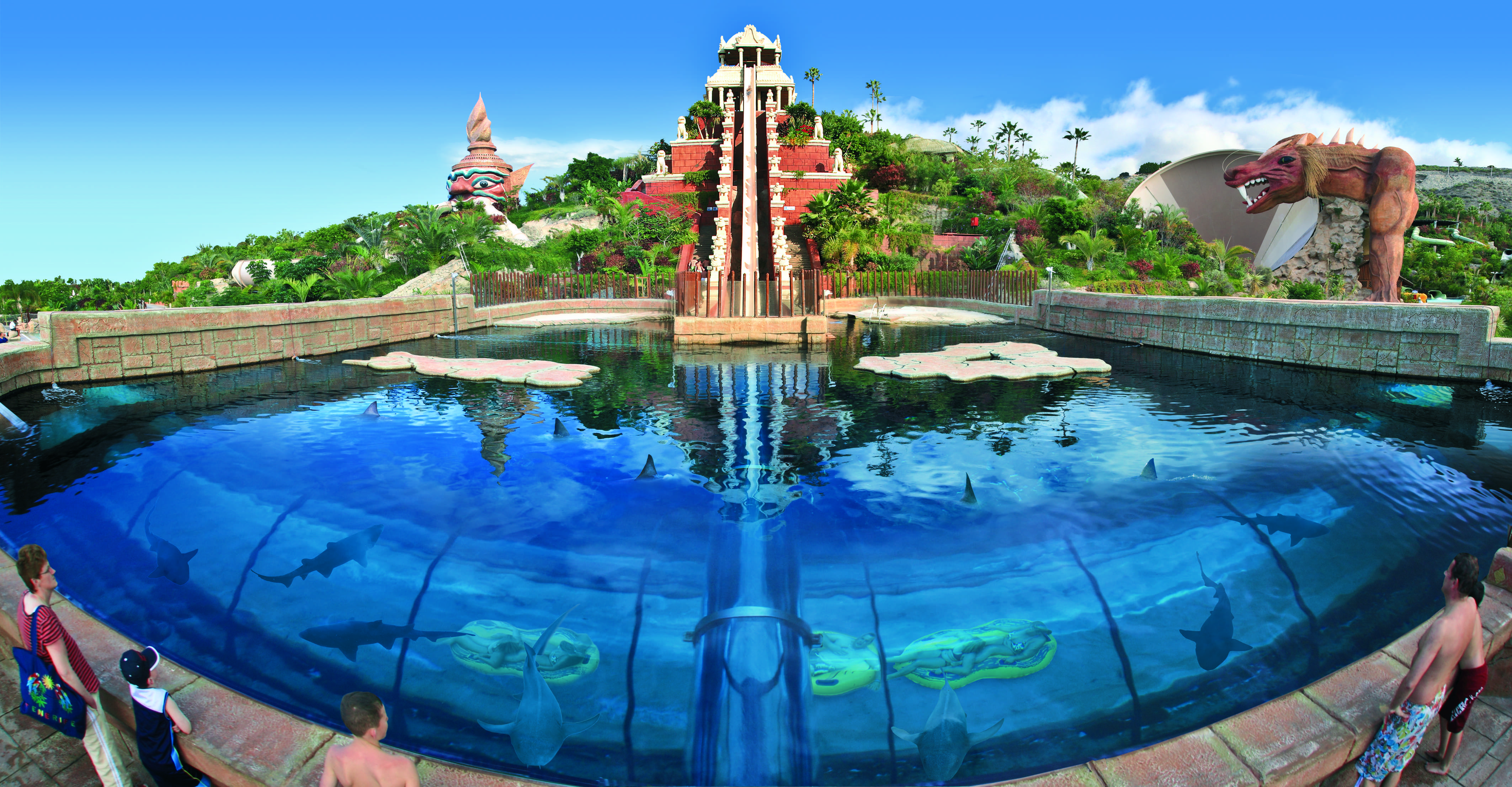 Siam park, tenerife | Аквапарки, Водные горки, Волны Tower Of Power Siam Park