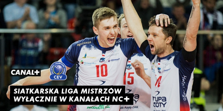 Siatkarska Liga Mistrzów od 2018 roku w Canal+ i nSport+ - sport Siatkarska Liga Mistrzw 2018 19