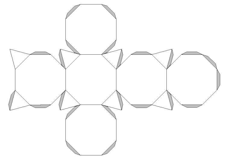 Siatki Brył I Figur Geometrycznych Do Wydrukowania
