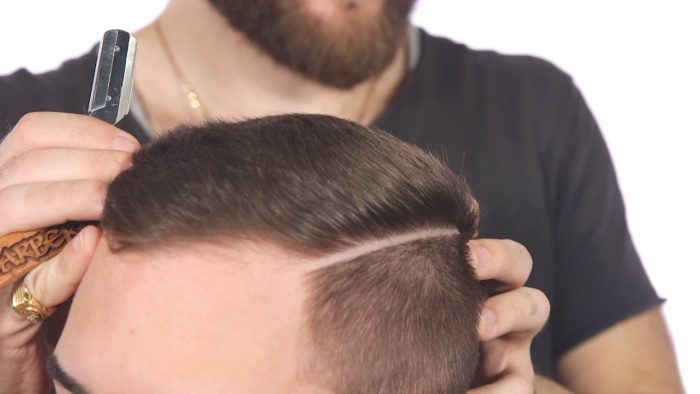 Side Part: klasyczna fryzura z przedziałkiem wraca do mody Fryzura Z Przedzialkiem Na Srodku Meska