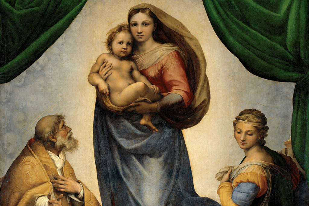 Rafael Santi Madonna Ze Szczyglem