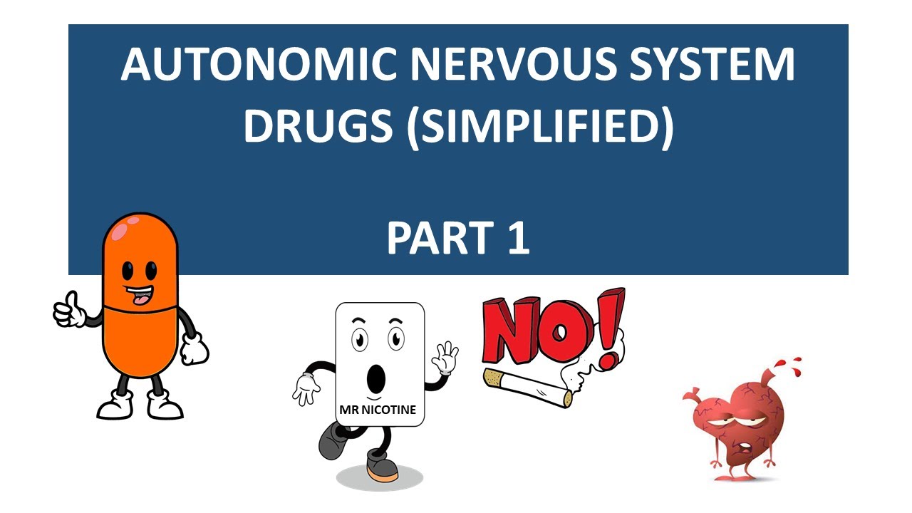 SIMPLIFIED PHARMACOLOGY - AUTONOMIC NERVOUS SYSTEM DRUGS PART 1 - YouTube Ati Pharmacology Made Easy Neurological System Part 1