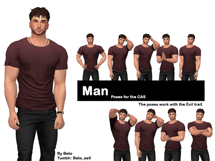 Sims 4 Cas Poses Mod