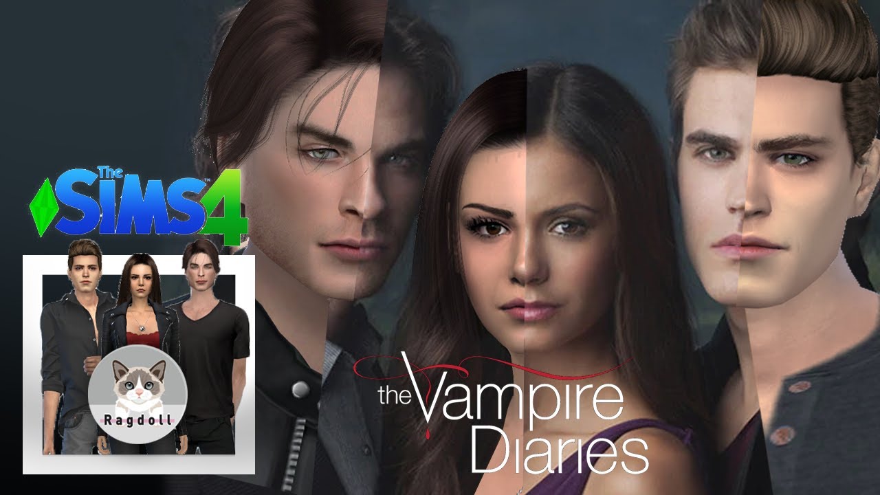 SIMS 4 | CAS | The Vampire Diaries 👀😈 Satisfying CC build + CC links Vampire Diaries Sims 4 Download