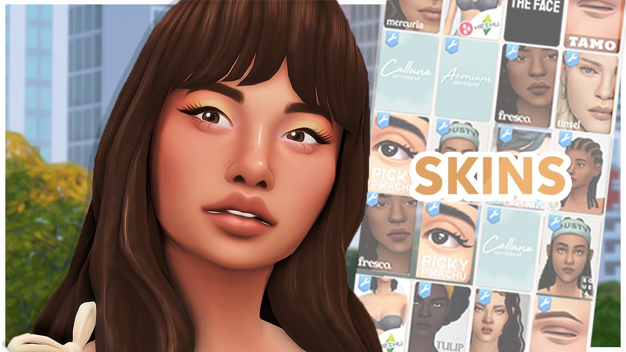Sims 4 Cc Maxis Match Face Details at Richard Buffum blog Skin Cc Sims 4 Maxis Match