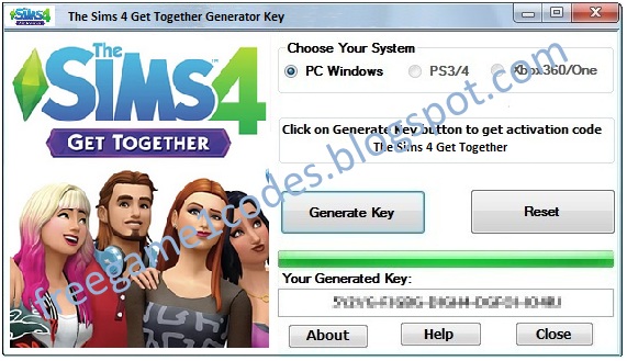Sims 4 Get Together Key Generator ~ FreeGame1Codes Generator Kodów Do The Sims 4