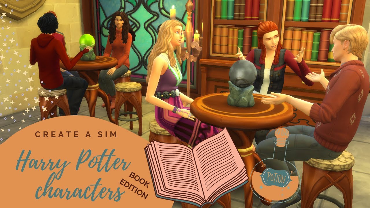 Sims 4 Harry Potter Books - The Sims 4 - Harry Potter Challenge Intro Harry Potter Challenge Sims 4