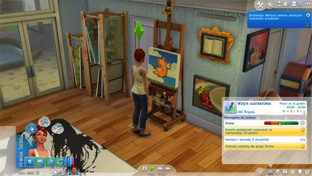Kariera Artysta Sceniczny The Sims 4