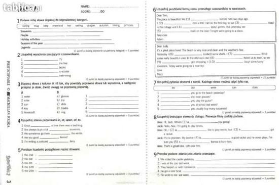 Test Z Angielskiego Klasa 5 Unit 1 Pdf