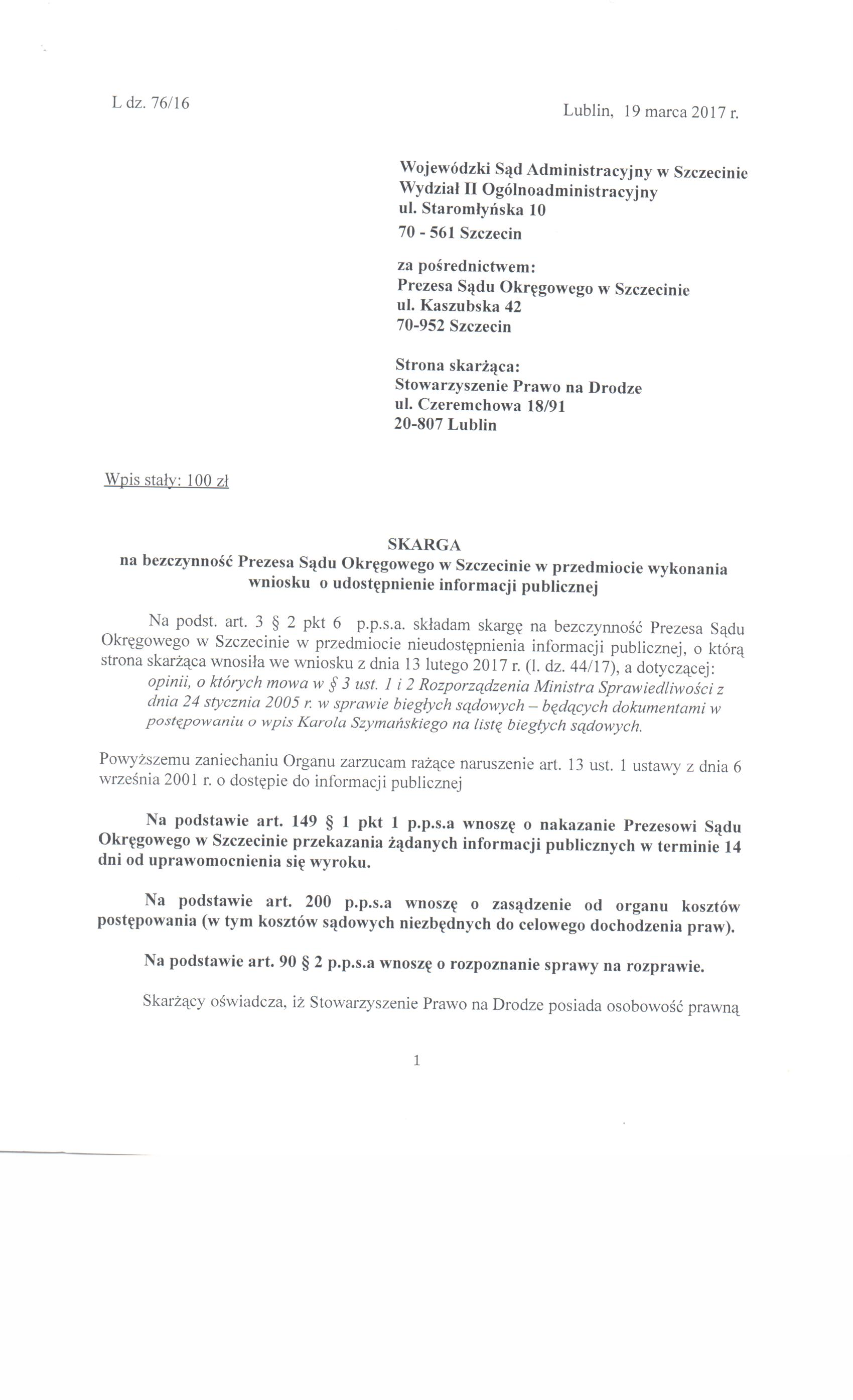 Wzór Odpowiedzi Na Skargę Pacjenta