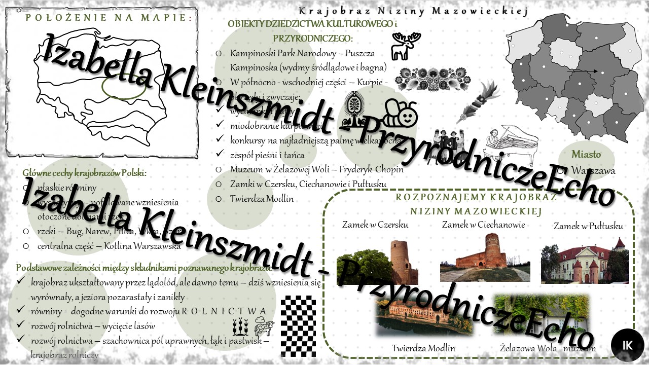 Nizina Mazowiecka Klasa 5 Notatka