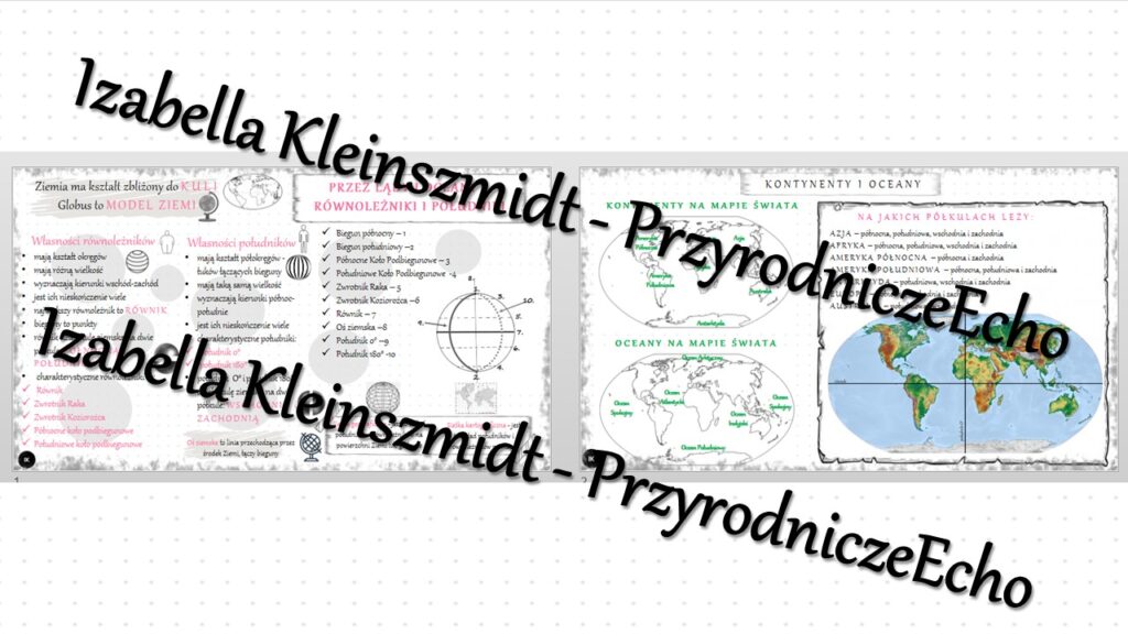 Kartkówka Z Geografii Klasa 5 Przez Lądy I Oceany