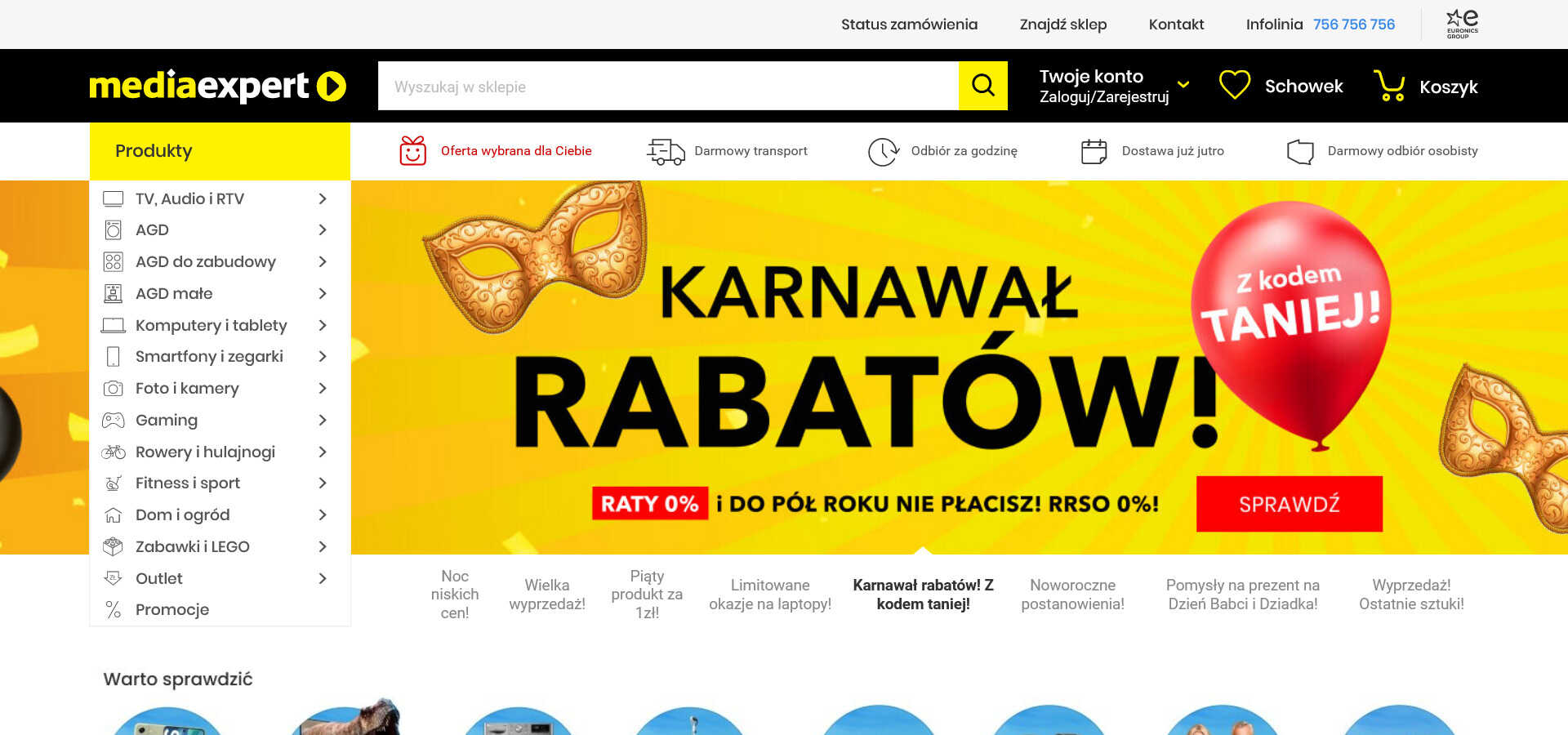 Sklep AGD Toruń ️ sklepy RTV AGD w Toruniu Media Expert Chodzież Grudzińskich 4