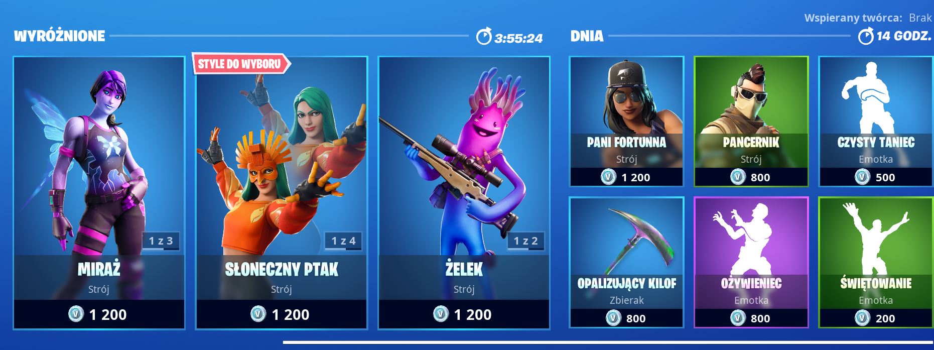 Sklep w Fortnite zmieni się dzisiaj w połowie dnia. Co może zostać Co Jest Dzisiaj W Sklepie W Fortnite