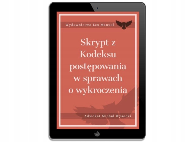 Postepowanie W Sprawach O Wykroczenia Skrypt