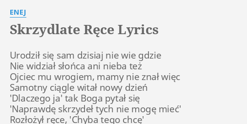 Raj Którego Nocą Pragniesz Tak Tekst