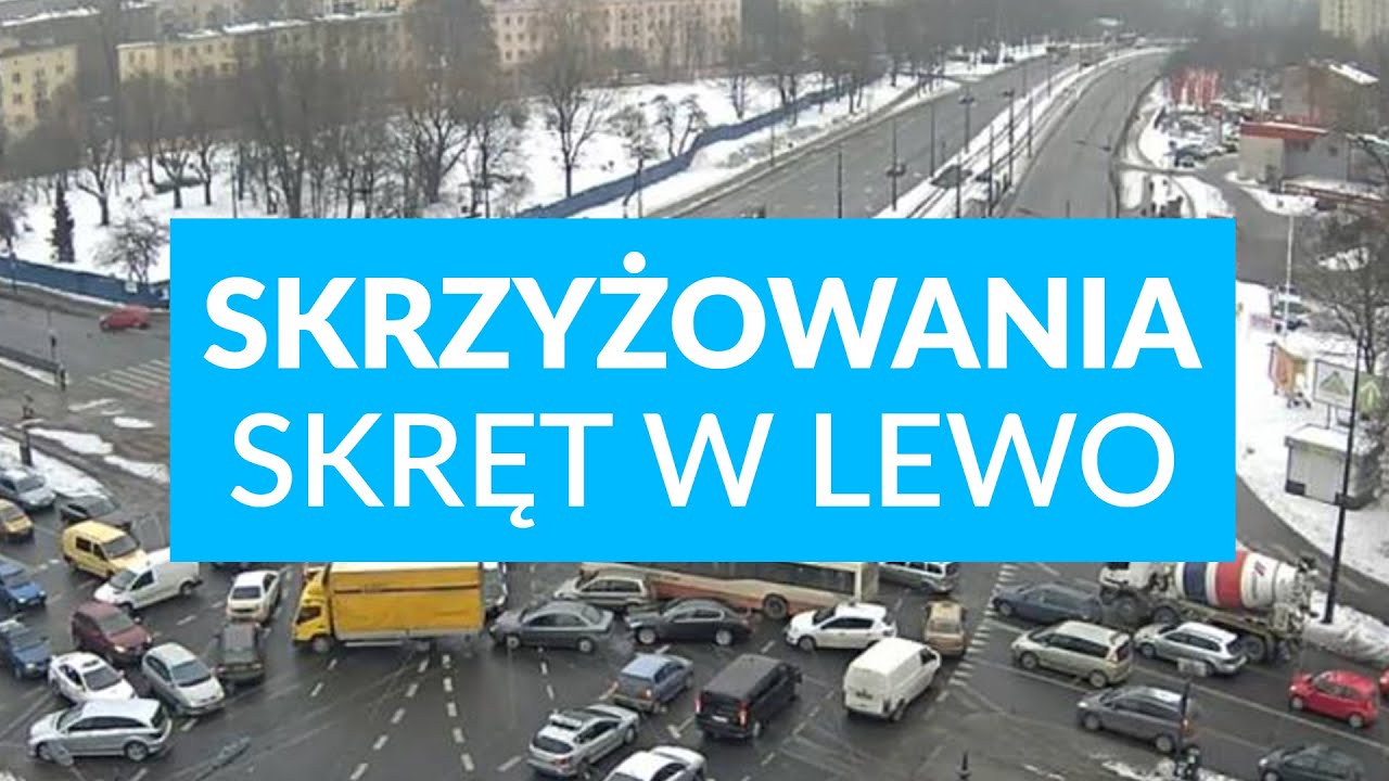 Skręt W Lewo Na Skrzyżowaniu Równorzędnym