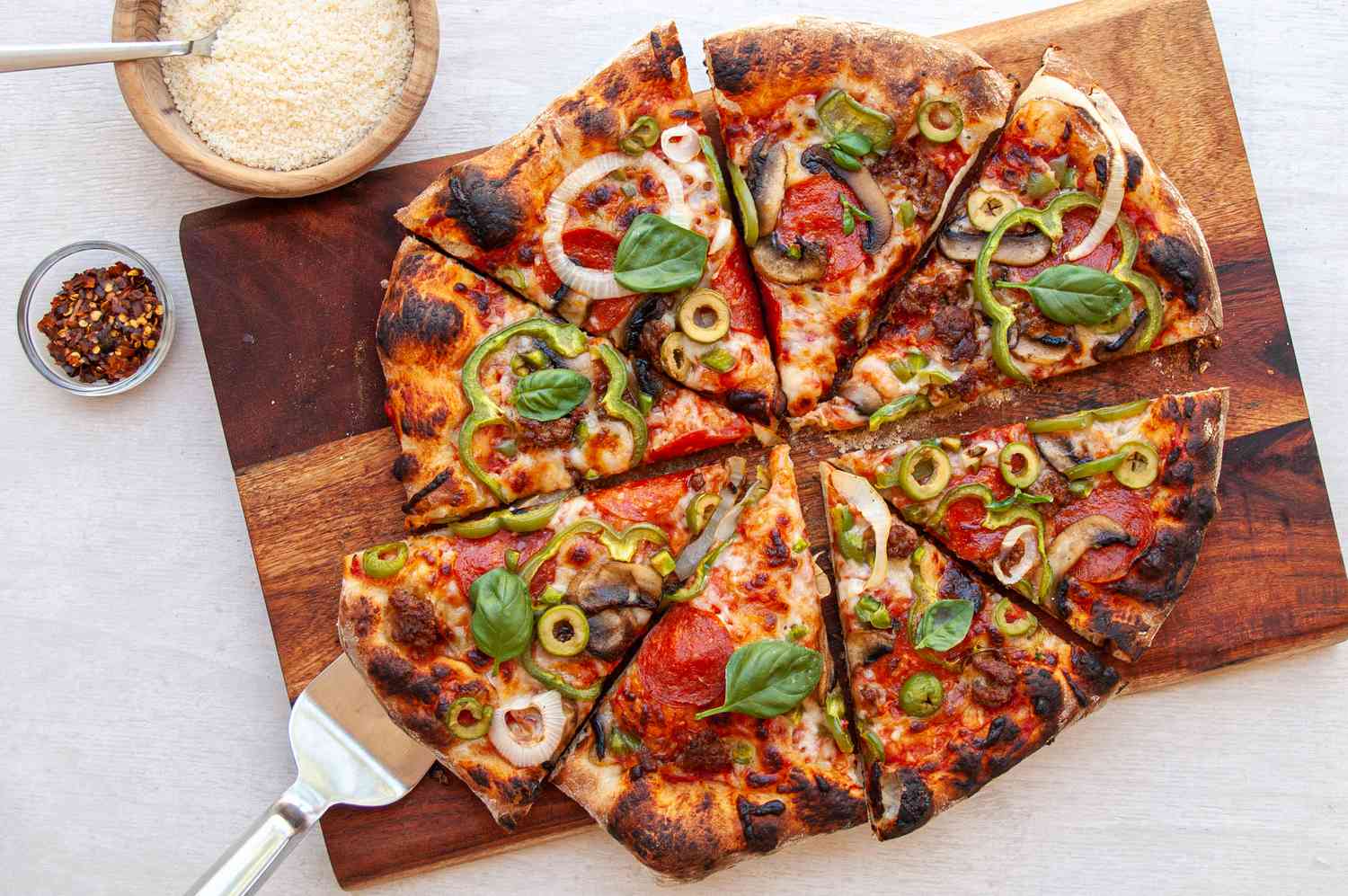 Slice Of Supreme Pizza Good Pizza Great Pizza Supreme Pizza