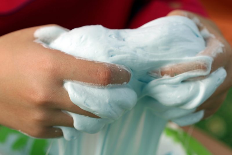 Slijm Maken Met Maizena En Scheerschuim