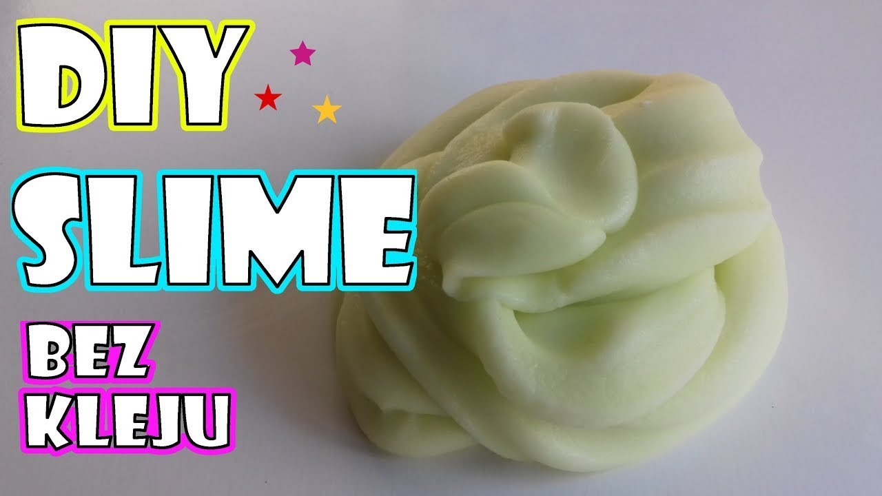 Domowy Slime Z Maki Ziemniaczanej