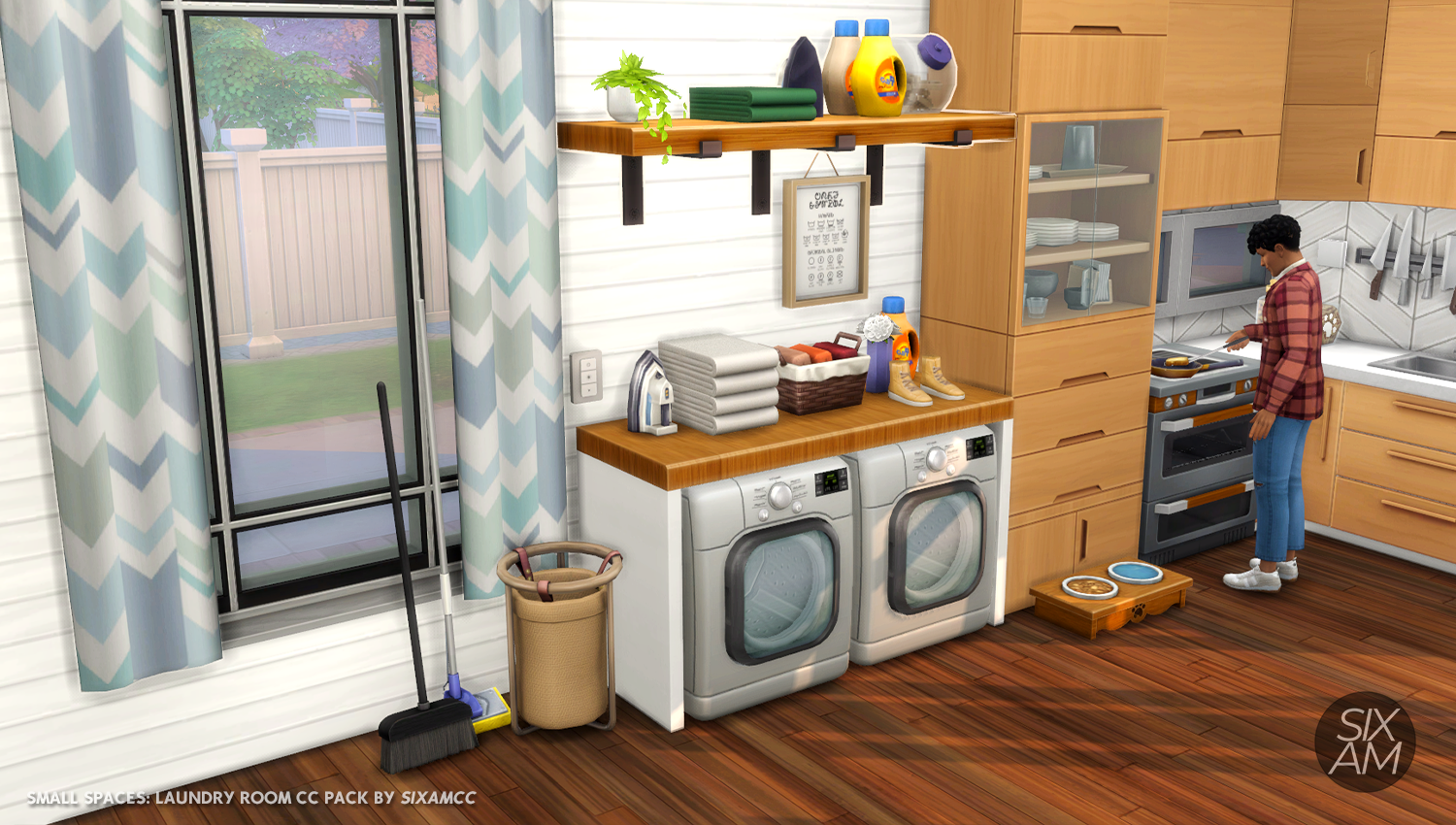 Small Spaces: Laundry Room CC Pack - The Sims 4 Build / Buy - CurseForge Washing Machine The Sims 4