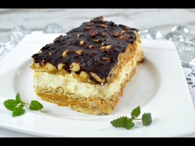 Snickers Z Mascarpone Bez Pieczenia