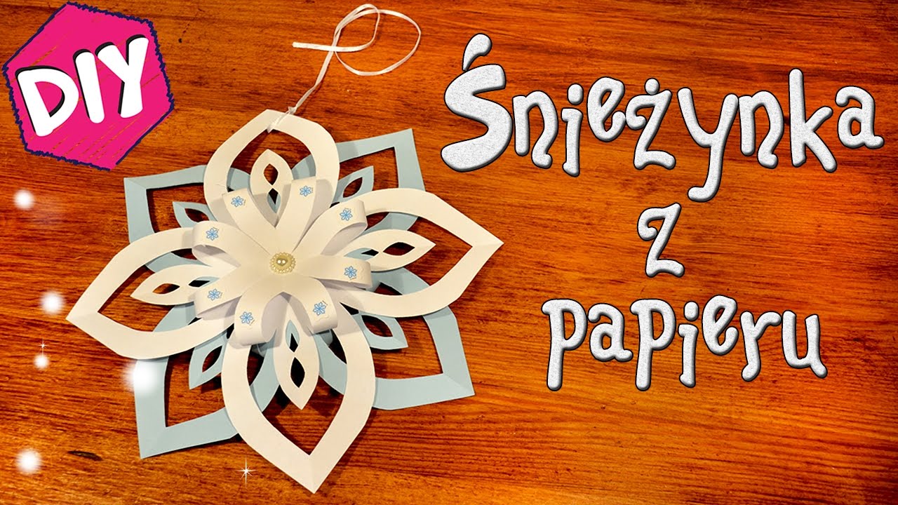 Ozdoby Swiateczne Z Papieru Youtube
