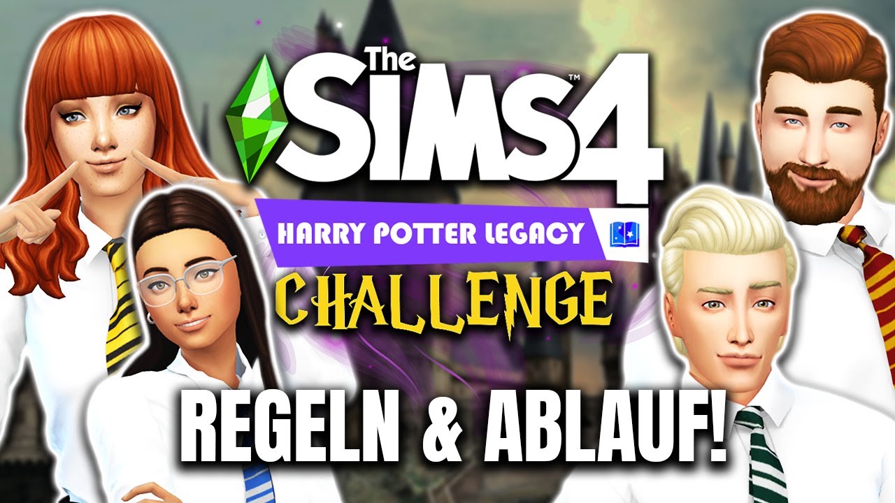 Harry Potter Challenge Sims 4