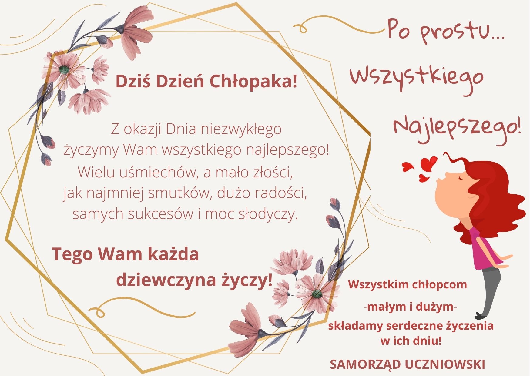 życzenia Na Dzien Chlopaka Dla Chlopaka