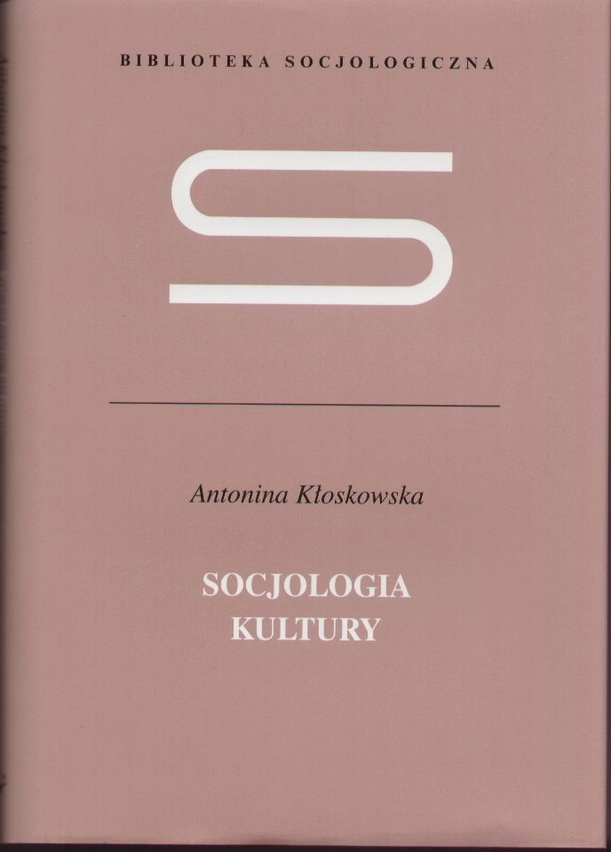 Antonina Kłoskowska Socjologia Kultury Pdf