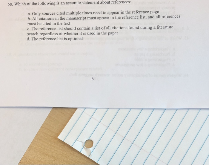 Solved 50. Which of the following is an accurate statement | Chegg.com Which Is An Accurate Statement About The Excerpt And Panel