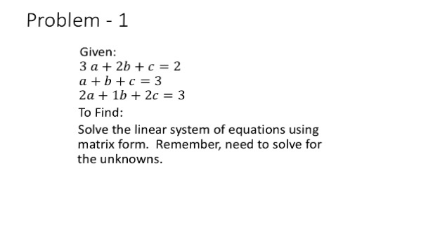 3a 2b C Solve For B
