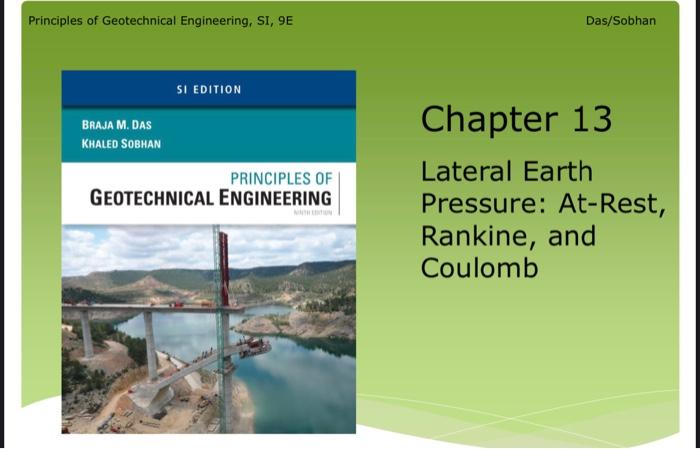 Principles Of Geotechnical Engineering 9th Edition Pdf
