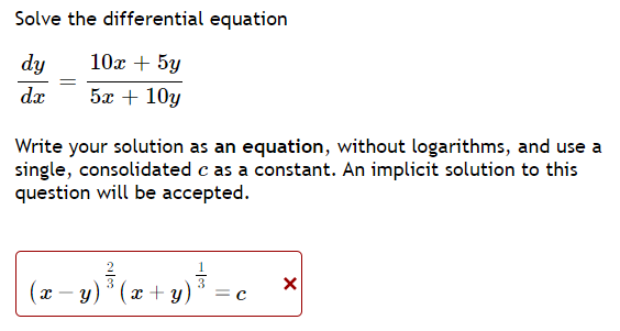 Solve 10x 5y 5x 20 For Y