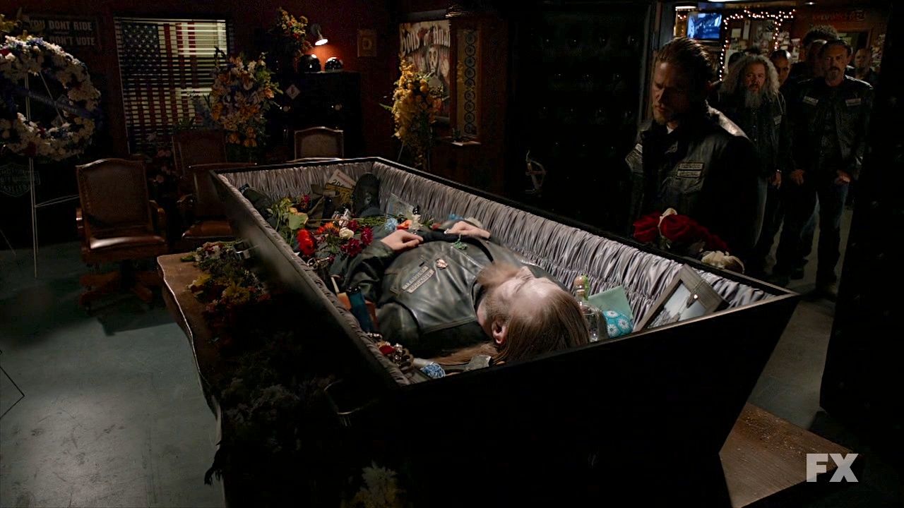 Sons Of Anarchy Opie Funeral - Margaret Wiegel Sons Of Anarchy Opie Funeral